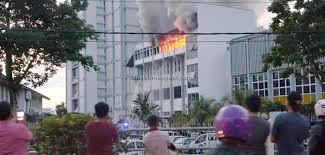 Yandex map of kampong permatang batu lintang: Fire Consumes Fourth Floor Of Telekom Malaysia Building