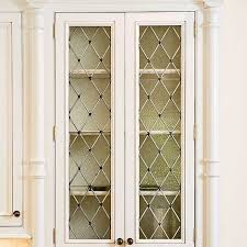 Traditional White Kitchen Cabinet Glass Front Google Search Leaded Glass Cabinet Doors Glass Kitchen Cabinets Leaded Glass Cabinets
