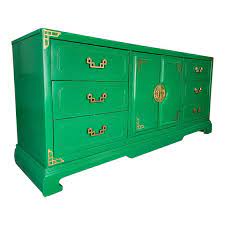 Sleigh oak bedroom furniture set $1,800. Green Lacquered Asian Chinoiserie 9 Drawer Dresser Refurbished Furniture Upcycled Furniture Before And After Asian Dressers