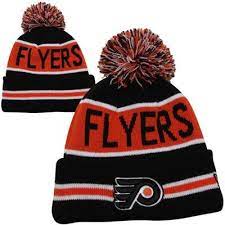 New Era Philadelphia Flyers Coach Rib Knit Cuffed Beanie Black Flyers Hat Beanie Philadelphia Flyers