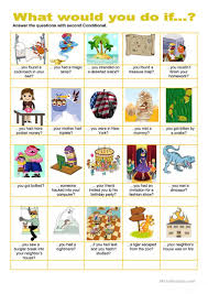 Contitional What Would You Do If Speaking Activities English English Lessons English Teaching Materials