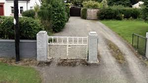Stone & brick driveway pillars in maryland. How To Build A Solid Concrete Gate Pillar Dengarden