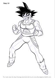 He is muscular, his muscles are remarkable and outstanding, he also has a distinctive set of armor, so we need to paint the details of the jacket much like he did in the movie. Coloriage Dragon Ball Super Bardock Novocom Top