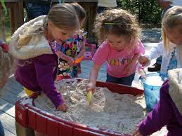 Treasure Hunt Kids Jewels Shells And Fake Coins Were Hidden In The Sand Table Great Fun Digging For Treasures Activities For Kids Mermaid Birthday Kids