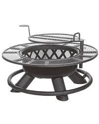 Redhead®'s cowboy fire pit grill offers a primary cooking surface of a whopping 730 square inches! Fire Pits Big Horn Outdoor Life