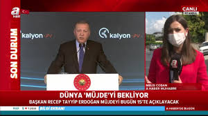 A Haber Canli Yayin Izle Cumhurbaskani Erdogan In Son Dakika Mujde Aciklamasi A Haber Ile Canli Izle Takip Et Son Dakika Haberler