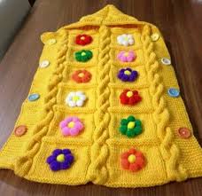 Orgu Battaniye Crochet Baby Cocoon Baby Knitting Patterns Knitted Baby Blankets