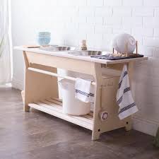 Dish Washing Station Sensory Table Slatted Shelves Sensory Table Montessori Furniture