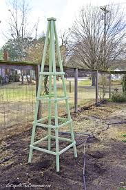 Hence, it has the advantage of being cheaper. Diy Wooden Garden Obelisk