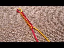 手工编绳 中国结中金刚结的快速编法教学 戴手上特漂亮 youtube garden tools tableware