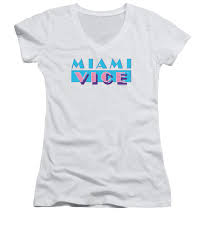 Free shipping on orders over $25 shipped by amazon. Miami Vice Logo Women S V Neck For Sale By Brand A