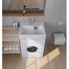 Lavabo Gain De Place Lavabo Asymetrique Vasques Gain De Place Plusdeplace Fr Amenagement Salle De Bain Idee Salle De Bain Petite Salle De Toilette