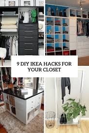 This clever mama used an ikea koppang style dresser for the center of the closet. 9 Cool And Easy Diy Ikea Hacks For Your Closet Shelterness