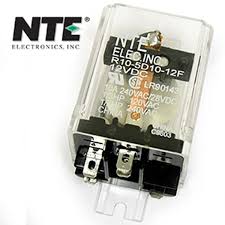 It consists of a set of input terminals for a single or multiple control signals, and a set of operating contact terminals. G19953 Nte R10 5d10 12f 12vdc Spdt Relay