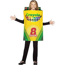Crayola Crayon Box Child Halloween Costume One Size