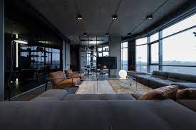 Maybe you would like to learn more about one of these? Small Masculine Paradise By Yodezeen Open Plan Apartment Beautiful Houses Interior House Interior