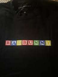Find new and preloved bad bunny items at up to 70% off retail prices. Vintage Bad Bunny Toy Blocks Tee Grailed