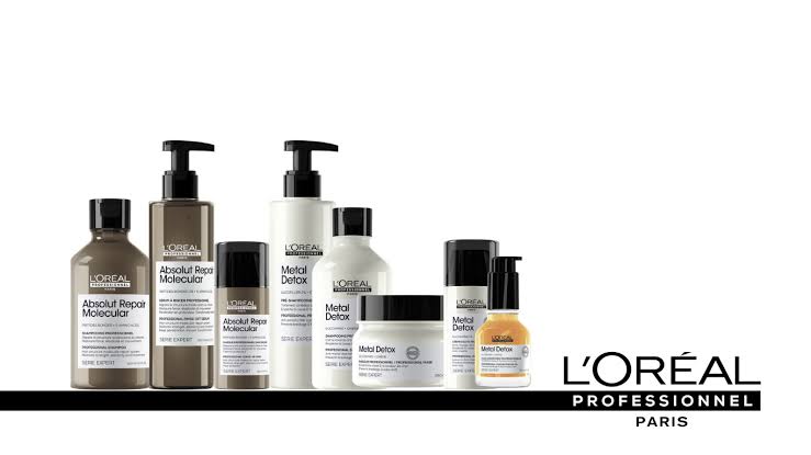 L’Oréal haircare products