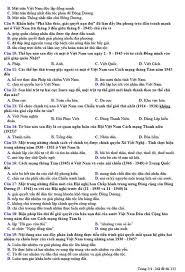 Đề thi, gợi ý giải môn lịch sử tốt nghiệp thpt quốc gia 2021 thứ năm, ngày 08/07/2021 14:27 pm (gmt+7) đề thi, gợi ý giải môn lịch sử tốt nghiệp thpt quốc gia 2021 được cập nhật chính xác trên báo giao thông sau khi thí sinh kết thúc bài thi. Ä'á» Thi Thá»­ Thpt Quá»'c Gia 2021 Mon Lá»‹ch Sá»­ Thpt Chuyen Nguyá»…n Trai Láº§n 1 Co Ä'ap An Viá»‡t Nam Má»›i