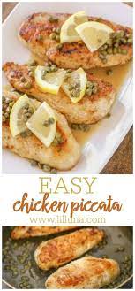 Easy Chicken Piccata Recipe Lil Luna Recipe In 2020 Chicken Piccata Chicken Piccata Recipe Chicken Dishes Easy