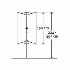 Kostenlose lieferung für viele artikel! Schneider Schirme Schneider Novara Anthrazit 190 X 140 Cm Rechteckig Sonnenschirm Amazon De Bekleidung