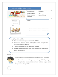 Check spelling or type a new query. Lkpd 3 2 5 Operasi Campuran Bilbul