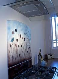 Stainedglasskitchen Credence Cuisine Verre L Art Du Vitrail Cuisine Verriere