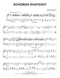 Learn bohemian rhapsody faster with songsterr plus plan! Bohemian Rhapsody Sheet Music Queen Piano Solo