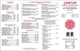Substitute fried rice for $2. Canton Chinese Restaurant Home Flint Michigan Menu Prices Restaurant Reviews Facebook
