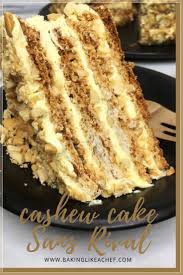 Layer Cashew Cake Sans Rival Recipe Sans Rival Dessert Recipes Best Cake Recipes