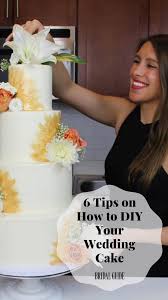 How To Diy Your Wedding Cake Diy Your Wedding Wedding Cakes Diy Wedding Cake