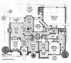 Our affordable house plans are floor plans under 1300 square feet of heated living space, many of them are unique designs. House Plan 66117 French Country Style With 4099 Sq Ft 4 Bed 4 Bath 1 Half Bath