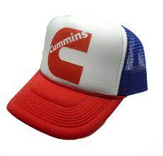 Cummins Diesel Trucker Hat Mesh Hat Red White Blue New Truck Snapback Hat Heyhats Trucker