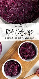 How To Cook Red Cabbage For Roast Dinner All Kitchen Colours Recipe Braised Red Cabbage Red Cabbage Recipes Cooked Red Cabbage