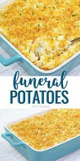 Funeral Potatoes Aka Cheesy Potato Casserole Recipe Funeral Potatoes Cheesy Potatoes Potatoe Casserole Recipes