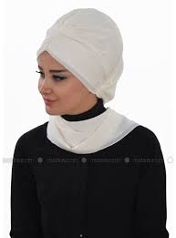 Hazir Sifon Turban Krem Ayse Turban Tasarim Turbanlar Krem Tasarim
