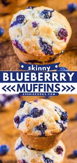Healthy low calorie clean eating . Healthy Blueberry Muffins Low Calorie Low Fat Averie Cooks