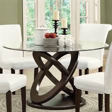 Monarch Specialties I 1749 Olympic Ring Style Dining Table Round Dining Table Sets Round Dining Room Glass Round Dining Table