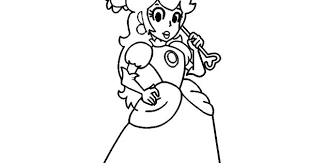 Disegno Di La Principessa Peach Da Colorare Disegni Semplici Disegni Principessa Disegni