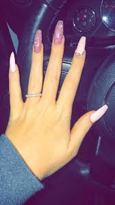 10 Elegant Rose Gold Nail Designs Coffin Nails Kylie Jenner Rhinestone Nails Gorgeous Nails Just a simple glittery nail polish with the trend curated colours, like deep purple, maroon, or sweet rose gold.
