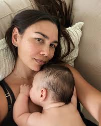 my hands are full but my heart is too. never not grateful for this life  with the ones i love. x