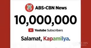 Breaking news, videos and features from the united states, britain, europe, middle east, australia, new zealand and more on cna. Abs Cbn News Reaches Digital Milestone With 10m Subscribers On Youtube Abs Cbn Entertainment