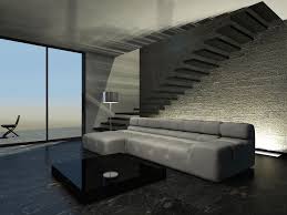 Black Epoxy Flooring For Modern Living Room Ideas With Black Glass Coffee Table Furniture And El Decoracion De Interiores Sala De Estar Moderna Diseno De Suelo