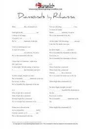 Rihanna Diamonds Lyric Gap Fill Esl