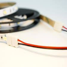 10mm 5050 Solderless Led Light Strip Connectors And Extensions Single Color Hitlights