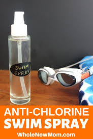 Diy Swim Spray Protect Yourself From Chlorine Chlorine Kids Health Chlorine Hair