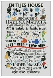 Disney quote cross stitch patterns. Patterns Disney Cross Stitch Charts For Sale Ebay