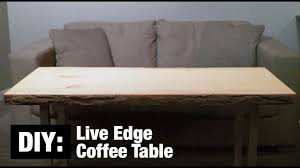 Build your own table without pipe legs, post it, and reap your karma without the awful burden of knowing you similarly, fasteners are much better to get at fastenal than a lowes/home depot. How To Make A Live Edge Coffee Table The Home Depot Canada