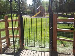 Western Split Rail Iron Gate Littleton Co A Straight Up Fence Company Fence Prices Split Rail Fence Rail Fence