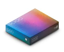 We craft puzzles that applaud art, encourage play and look beautiful in the home. 1000 Colors Colours Cmyk Puzzle By Clemens Habicht Compendium Design Store